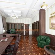 Дизайн интерьера кабинет президента компании Киев